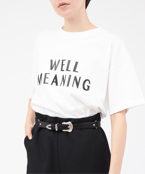 TOGA PULLA(トーガ プルラ)の「TOGA PULLA Leather nylon belt(ベルト・レディース・ブラック・FREE)」の1枚目の写真