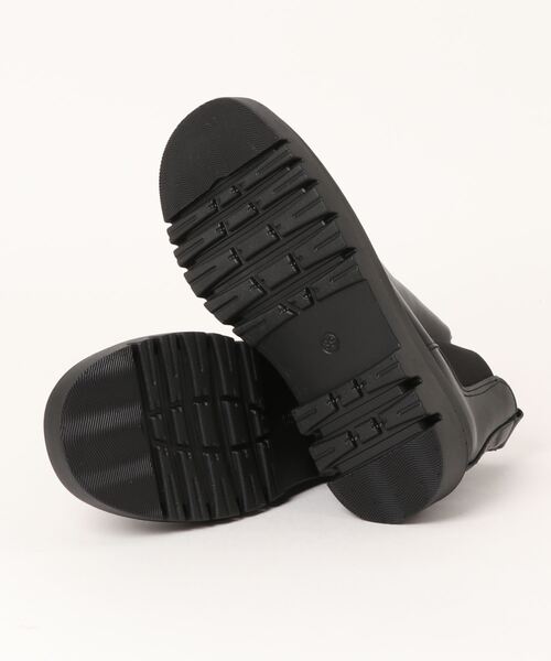 ap retro（アプレトロ）の「サイドゴアショートブーツ（ブーツ・レディース・ブラック/ホワイト・LARGE/MEDIUM）」の14枚目の写真