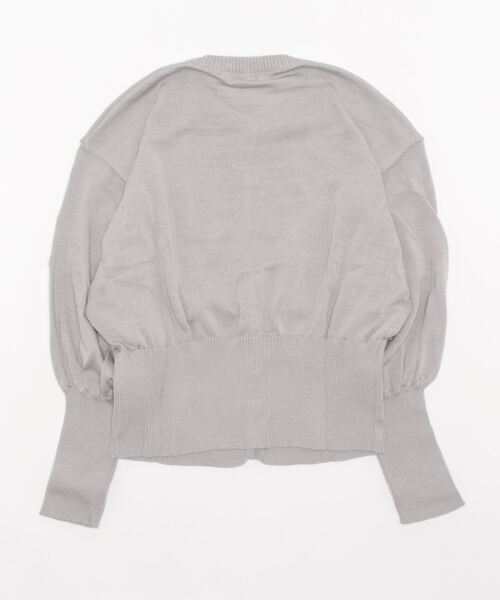 ECRIRE（エクリール）の「【陽コラボ】パールボタンカーディガン（カーディガン/ボレロ・レディース・アイボリー/ブラック/グレー・M）」の21枚目の写真