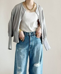 ECRIRE | 【陽コラボ】パールボタンカーディガン(カーディガン/ボレロ)