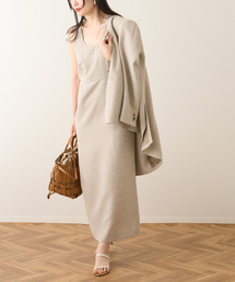 journal standard L'essage | 麻ライクオックスノースリーブワンピース(ワンピース)