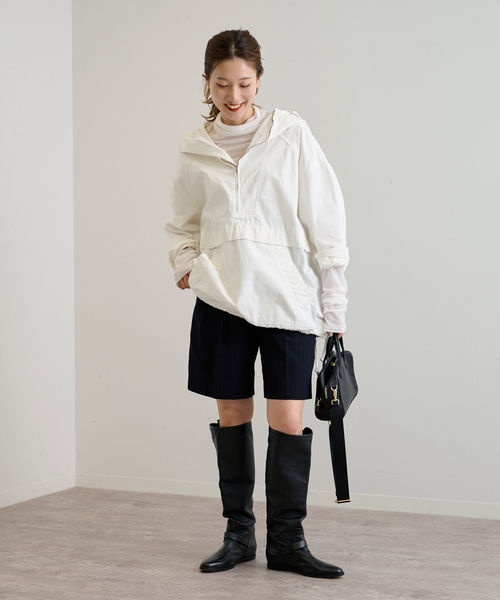 FRAMeWORK（フレームワーク）の「アノラック（ブルゾン・レディース・ホワイト/ブラック・FREE）」の16枚目の写真