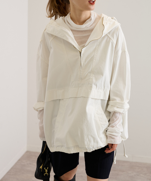 FRAMeWORK（フレームワーク）の「アノラック（ブルゾン・レディース・ホワイト/ブラック・FREE）」の19枚目の写真