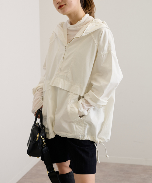 FRAMeWORK（フレームワーク）の「アノラック（ブルゾン・レディース・ホワイト/ブラック・FREE）」の20枚目の写真