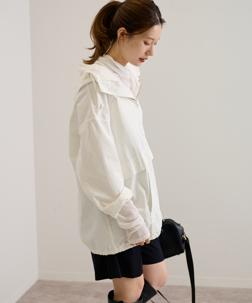 FRAMeWORK（フレームワーク）の「アノラック（ブルゾン・レディース・ホワイト/ブラック・FREE）」の22枚目の写真