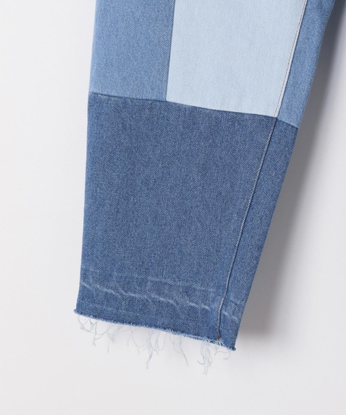 LOWRYS FARM(ローリーズファーム)の「デニムパッチワークパンツ 180008(デニムパンツ・キッズ・ブルー・110cm/120cm/130cm/140cm/150cm)」の7枚目の写真