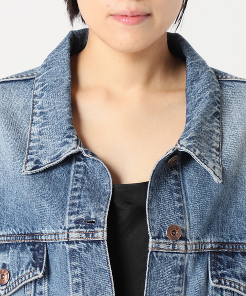 3×1/スリーバイワン】ショートデニムジャケット（デニム