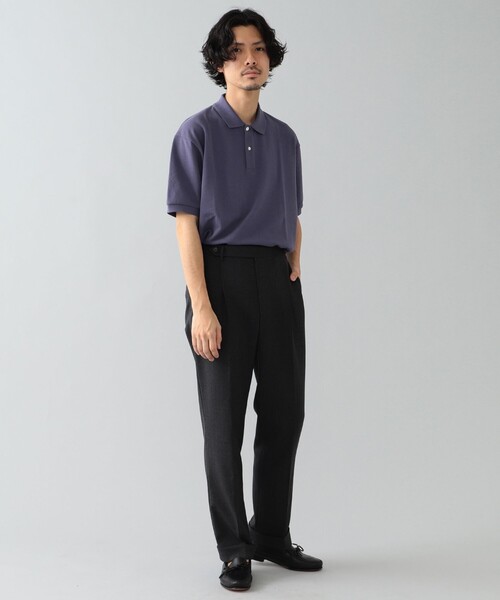 BEAMS F カノコ ポロシャツ ビームスエフ BEAMS F（ビームスF）ELACIO / カノコ ポロシャツ（シャツ