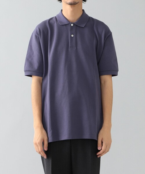 BEAMS F カノコ ポロシャツ ビームスエフ BEAMS F（ビームスF）ELACIO / カノコ ロングスリーブ