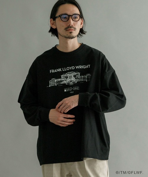 URBAN RESEARCH（アーバンリサーチ）の「FLW LONG-SLEEVE T-SHIRTS（Tシャツ/カットソー・メンズ・ブラック/ホワイト・MEDIUM/LARGE）」の11枚目の写真