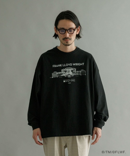 URBAN RESEARCH（アーバンリサーチ）の「FLW LONG-SLEEVE T-SHIRTS（Tシャツ/カットソー・メンズ・ブラック/ホワイト・MEDIUM/LARGE）」の15枚目の写真