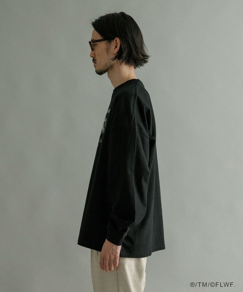 URBAN RESEARCH（アーバンリサーチ）の「FLW LONG-SLEEVE T-SHIRTS（Tシャツ/カットソー・メンズ・ブラック/ホワイト・MEDIUM/LARGE）」の12枚目の写真