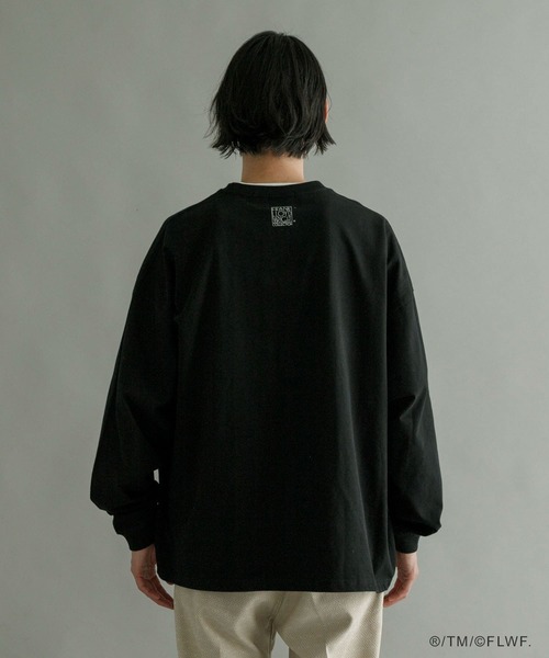URBAN RESEARCH（アーバンリサーチ）の「FLW LONG-SLEEVE T-SHIRTS（Tシャツ/カットソー・メンズ・ブラック/ホワイト・MEDIUM/LARGE）」の4枚目の写真