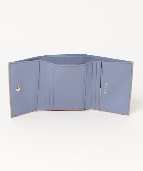 新品未使用　ポールスミス　二つ折り財布　がま口財布　パープル　POULSMITH Paul Smith ポールスミス 折財布 マーケトリーバニー がま口2