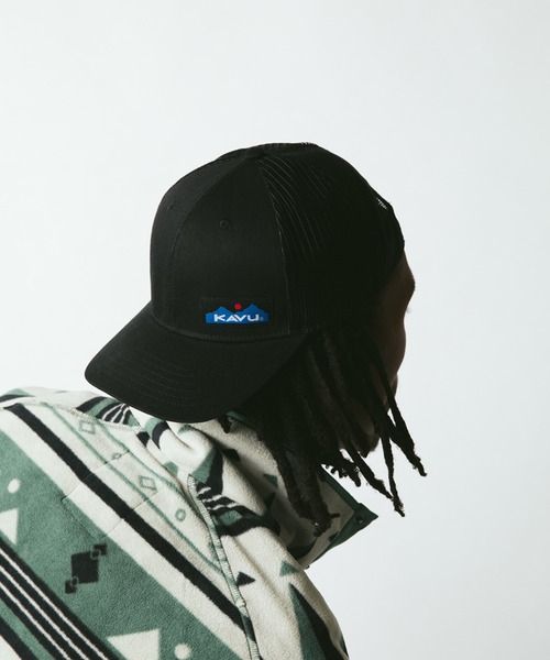 KAVU(カブー)の「KAVU/カブー Carry On/キャリーオン(キャップ・メンズ・ブラック/タン・FREE)」の2枚目の写真