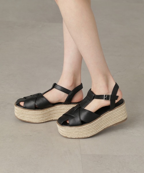 FREE'S MART（フリーズマート）の「◆ジュートグルカサンダル（サンダル・レディース・ブラウン/ブラック/ホワイト・MEDIUM/SMALL）」の7枚目の写真