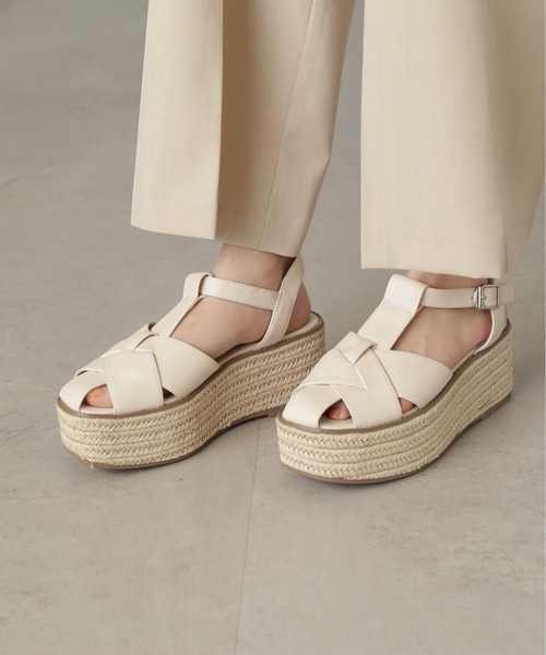 FREE'S MART（フリーズマート）の「◆ジュートグルカサンダル（サンダル・レディース・ブラウン/ブラック/ホワイト・MEDIUM/SMALL）」の12枚目の写真