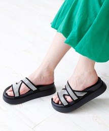 ストーンベルトミュールサンダル