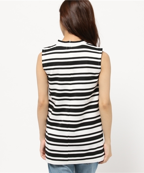 N.（N. Natural Beauty Basic）（エヌエヌナチュラルビューティーベーシック）の「ポンチノースリチュニックカットソー（Tシャツ/カットソー・レディース・ブラック系その他/ダークネイビー・MEDIUM）」の11枚目の写真