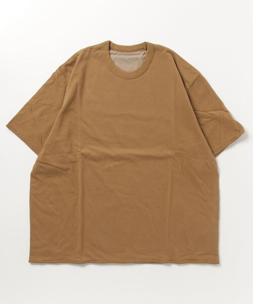 URU（ウル）の「URU/ウル/SHORT SLEEVE TEE（Tシャツ/カットソー・メンズ・ブラウン/グレー/ネイビー・2）」の9枚目の写真