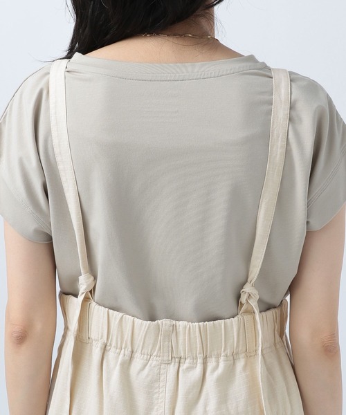 BAYFLOW（ベイフロー）の「ミリタリージャンスカ（ジャンパースカート・レディース・カーキ/アイボリー/ブラック・SMALL/MEDIUM）」の7枚目の写真