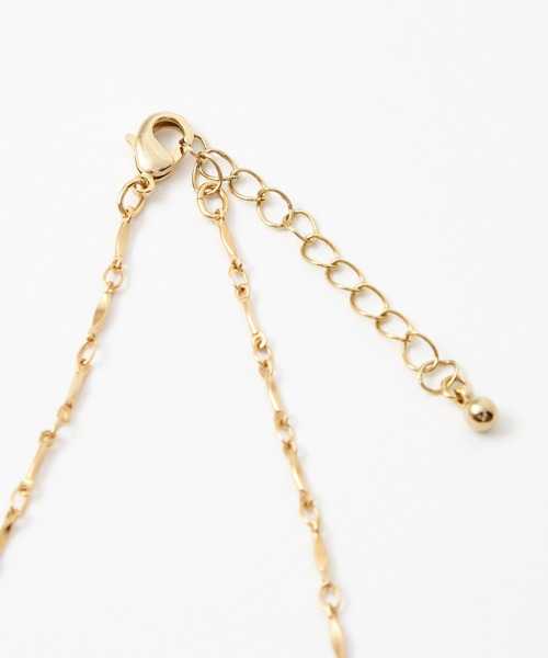 AIMER(エメ)の「チェコガラスラインストーンネックレス(ネックレス・レディース・ゴールド/シルバー・FREE)」の5枚目の写真