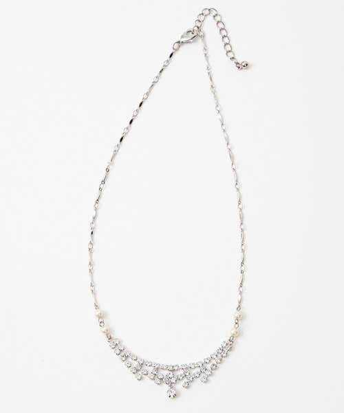 AIMER(エメ)の「チェコガラスラインストーンネックレス(ネックレス・レディース・ゴールド/シルバー・FREE)」の12枚目の写真