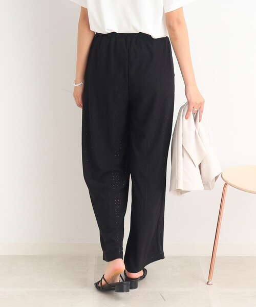 Cutie Blonde（キューティーブロンド）の「◆レース使いで上品さも兼ね備えた イージーワイドパンツ（その他パンツ・レディース・ブラック/アイボリー・00）」の21枚目の写真