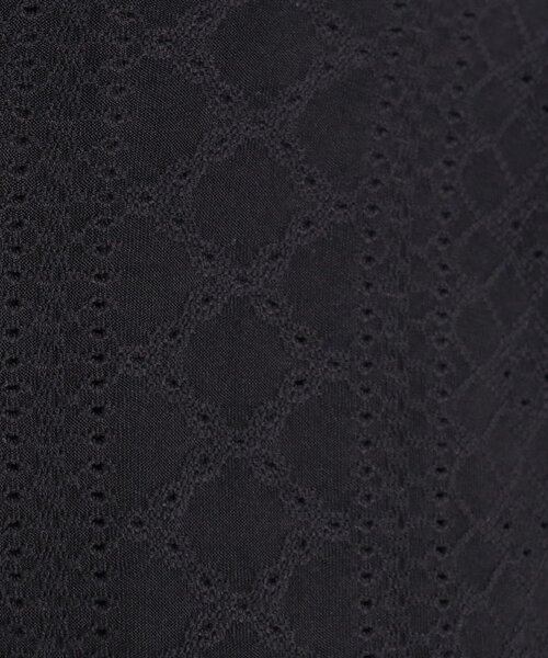 Cutie Blonde（キューティーブロンド）の「◆レース使いで上品さも兼ね備えた イージーワイドパンツ（その他パンツ・レディース・ブラック/アイボリー・00）」の7枚目の写真