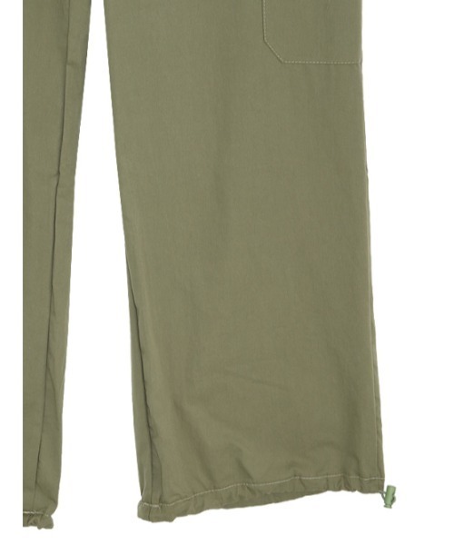 AMAIL(アマイル)の「Yuru cargo pants(カーゴパンツ・レディース・カーキ/ブラック・FREE)」の14枚目の写真