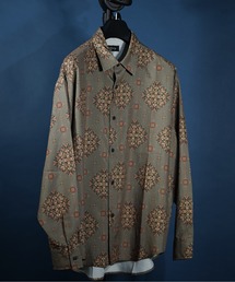 unrelaxing（アンリラクシング）の「ビッグシルエット総柄シャツ（シャツ/ブラウス）」