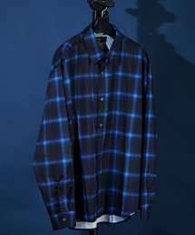 ビッグシルエット総柄シャツ