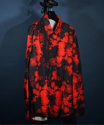 MEMENTISM（メメントイズム）の「ビッグシルエット総柄シャツ（シャツ/ブラウス）」