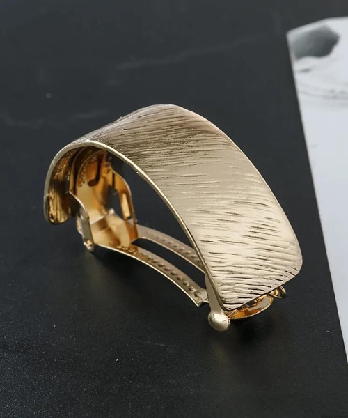 CERCA（チェルカ）の「pur chouchou/デザインメタルバレッタ（バレッタ