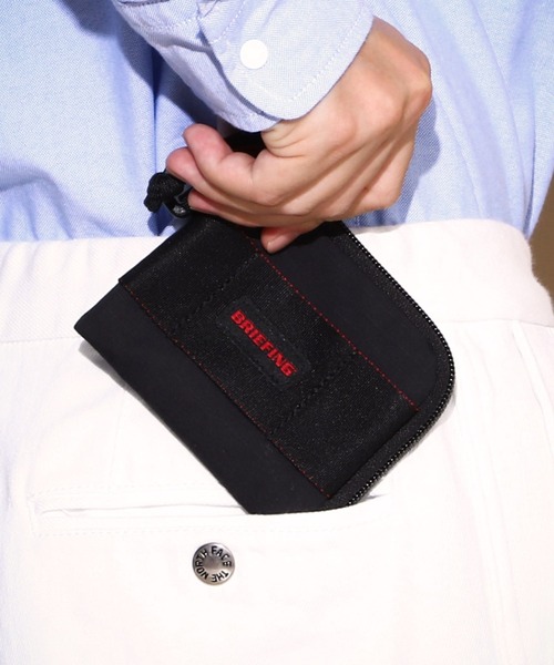 BRIEFING(ブリーフィング)の「BRIEFING COIN PURSE MW BRM191A35(コインケース・メンズ・ネイビー/ブラック・FREE)」の2枚目の写真