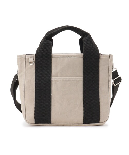 SHOO・LA・RUE(シューラルー)の「◆【仕切りが動く】整理整頓できちゃうハンプトートバッグ(トートバッグ・レディース・グレー/グリーン/アイボリー・00)」の18枚目の写真