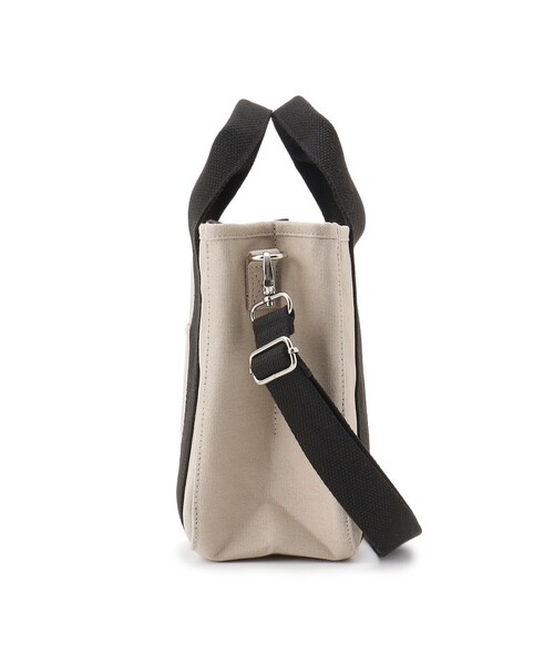 SHOO・LA・RUE(シューラルー)の「◆【仕切りが動く】整理整頓できちゃうハンプトートバッグ(トートバッグ・レディース・グレー/グリーン/アイボリー・00)」の4枚目の写真