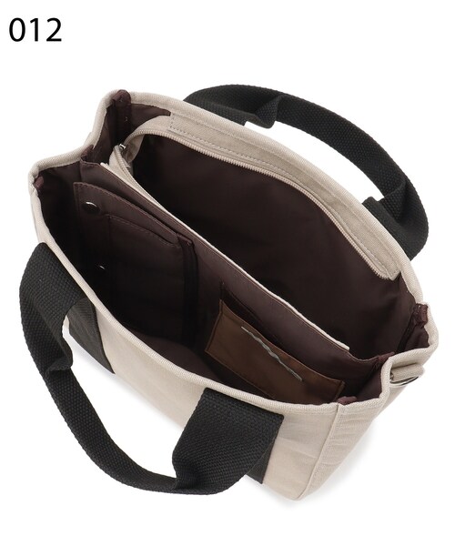 SHOO・LA・RUE(シューラルー)の「◆【仕切りが動く】整理整頓できちゃうハンプトートバッグ(トートバッグ・レディース・グレー/グリーン/アイボリー・00)」の21枚目の写真