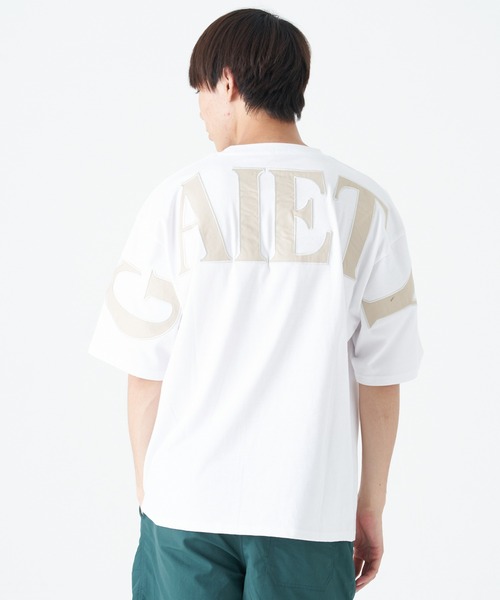CORISCO(コリスコ)の「バックロゴBIGTEE(M1)(Tシャツ/カットソー・メンズ・グレー/レッド/ブラック/ホワイト/グリーン・MEDIUM/LARGE/X-LARGE)」の2枚目の写真