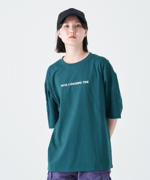 CORISCO(コリスコ)の「バックロゴBIGTEE(M1)(Tシャツ/カットソー・メンズ・グレー/レッド/ブラック/ホワイト/グリーン・MEDIUM/LARGE/X-LARGE)」の10枚目の写真
