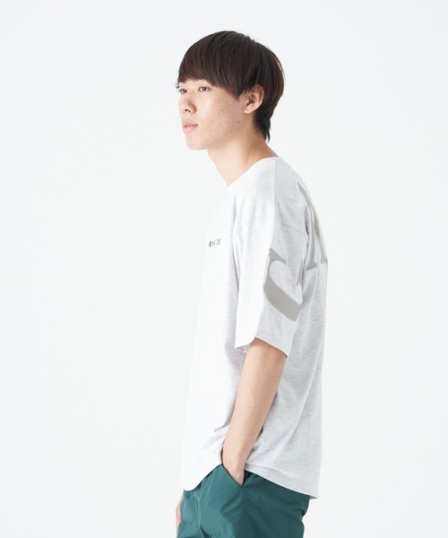 CORISCO(コリスコ)の「バックロゴBIGTEE(M1)(Tシャツ/カットソー・メンズ・グレー/レッド/ブラック/ホワイト/グリーン・MEDIUM/LARGE/X-LARGE)」の6枚目の写真