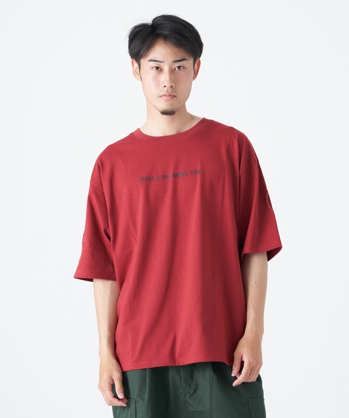 CORISCO(コリスコ)の「バックロゴBIGTEE(M1)(Tシャツ/カットソー・メンズ・グレー/レッド/ブラック/ホワイト/グリーン・MEDIUM/LARGE/X-LARGE)」の13枚目の写真
