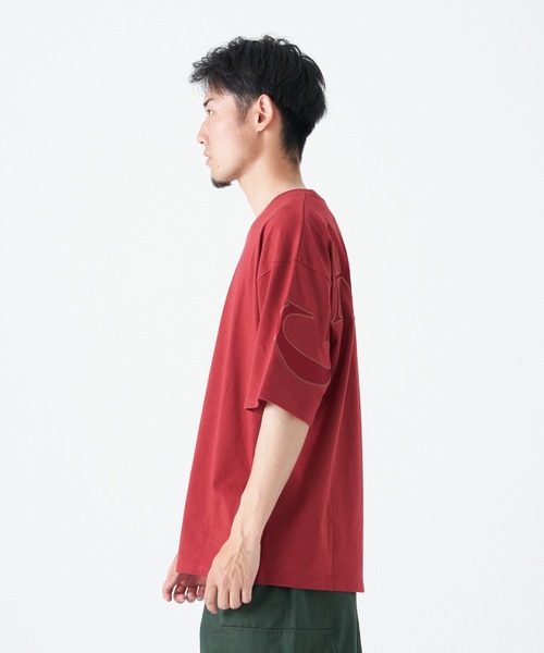 CORISCO(コリスコ)の「バックロゴBIGTEE(M1)(Tシャツ/カットソー・メンズ・グレー/レッド/ブラック/ホワイト/グリーン・MEDIUM/LARGE/X-LARGE)」の9枚目の写真