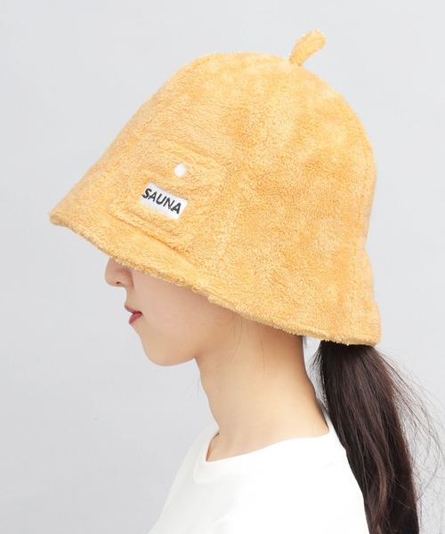A.M.S.(エーエムエス)の「肉厚パイル チューリップ型 サウナハット A.M.S.別注モデル(ハット・メンズ・ブラック/ベージュ/ネイビー/グレー/オフホワイト/ブルー/ライトパープル/イエロー/レッド・FREE)」の20枚目の写真