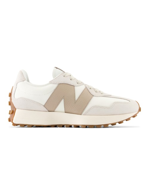 NEW BALANCE(ニューバランス)の「327(スニーカー・メンズ・ホワイト系その他/ホワイト×グリーン/ホワイト×グレー・27.0cm/25.5cm/25.0cm/24.0cm/29.0cm/28.0cm/26.5cm/26.0cm/27.5cm/23.5cm/23.0cm/28.5cm/24.5cm/22.5cm)」の3枚目の写真