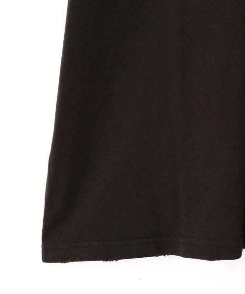 DANKE SCHON(ダンケシェーン)の「DankeSchon/ダンケシェーン/PIGMENT CIRCLE LOGO SST/ピグメントサークルロゴTシャツ(Tシャツ/カットソー・メンズ・グレー/ブラック・F)」の10枚目の写真