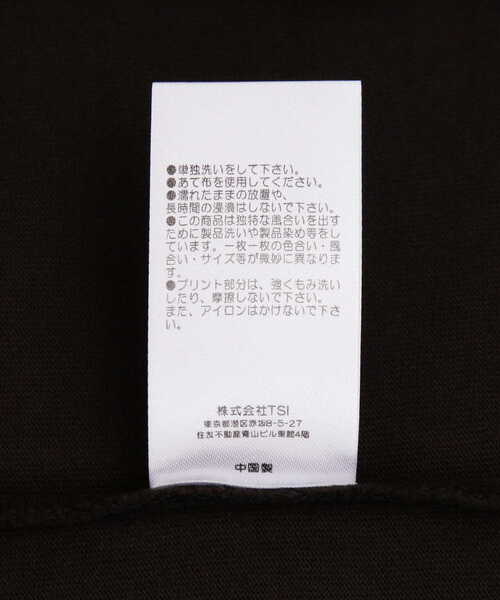 DANKE SCHON(ダンケシェーン)の「DankeSchon/ダンケシェーン/PIGMENT CIRCLE LOGO SST/ピグメントサークルロゴTシャツ(Tシャツ/カットソー・メンズ・グレー/ブラック・F)」の13枚目の写真