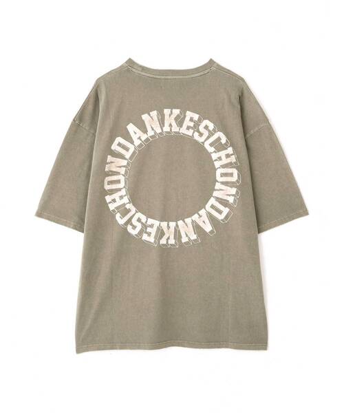 DANKE SCHON(ダンケシェーン)の「DankeSchon/ダンケシェーン/PIGMENT CIRCLE LOGO SST/ピグメントサークルロゴTシャツ(Tシャツ/カットソー・メンズ・グレー/ブラック・F)」の18枚目の写真