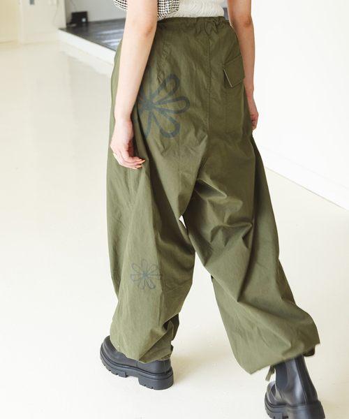 スピックアンドスパン別注アーミーツイルカーゴパンツ U by SPICK&SPAN（ユーバイスピックアンドスパン）の「【ARMY