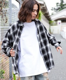 WEGO | WEGO/オンブレチェックBIGシャツ(シャツ/ブラウス)